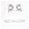 Toyota Sienna Chrome Fog Light Lamp Lid Set Cover Trim (2018-2020)