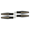 Bike 4 x Universal Motorcycle LED Amber Turn Signal Lights