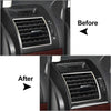 Toyota Land Cruiser Prado Black Air Vent Outlet Cover Trim (2010-2018)