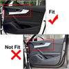 Audi A4 B9 4 Pcs Carbon Fiber Door Handle Trim (2017-2020)