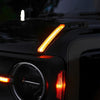 Ford Bronco White Amber Hood Trail Marker Lights Turn Signal Lamps (2021–2024)