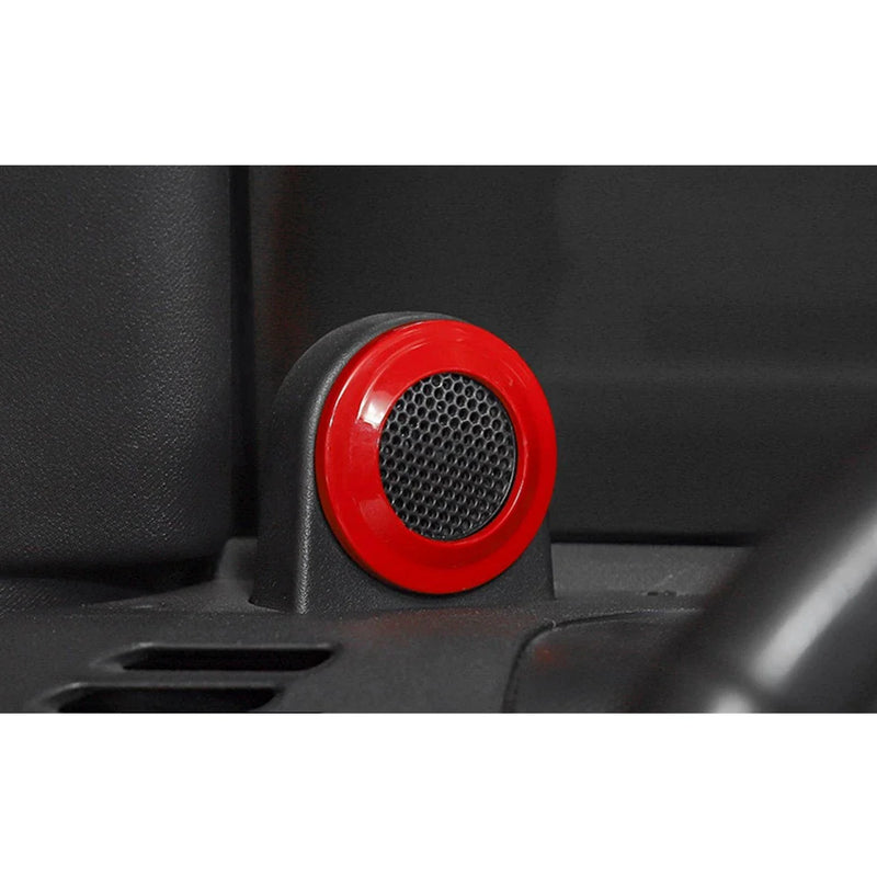 Jeep Wrangler Inner A Pillar Speaker Horn Ring Cover Trim (2007-2018)