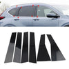 Honda CR-V 2017-2022 6 x Pillar Post Door Window Trim Covers