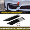 BMW F80 M3 F82 F83 M4 2 x Front Bumper Side Air Vent Trim (2015-2020)