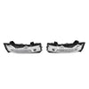 Ford Mustang Clear Bumper Turn Signal Lamps 2 x LED DRL Fog Lights (2018-2023)