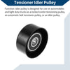 Acura RDX, Honda (2007-2012) - 1 x Pulley Drive Belt Idler Pulley