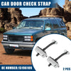 Chevrolet Trailblazer Front Left 2 x Car Door Check Strap (2002-2009)