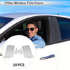 Mazda CX-8 (2018-2023) Silver Tone 10 Pcs Door Pillar Window Trim
