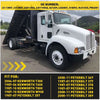 Kenworth T300 T600 T800 W900 Peterbilt Hood Latch Base 2 x
