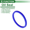 Oil Seal 71x80x6mm Rotary Shaft Seal TPU 5 Pcs