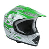 ATV - Sizes S, M, L, XL Youth Dirt Bike Helmet & Goggles Set (DOT)