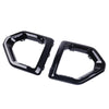 GMC Sierra Gloss Black Front Fog Lamp Outer Bezel Cover (2019–2021)