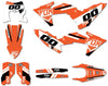 KTM EXC Glow Style Decal Kit Stickers (2024)
