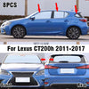 Lexus CT200h 8X Front Side Rear Window Windshield Privacy Sunshade (2011–2017)