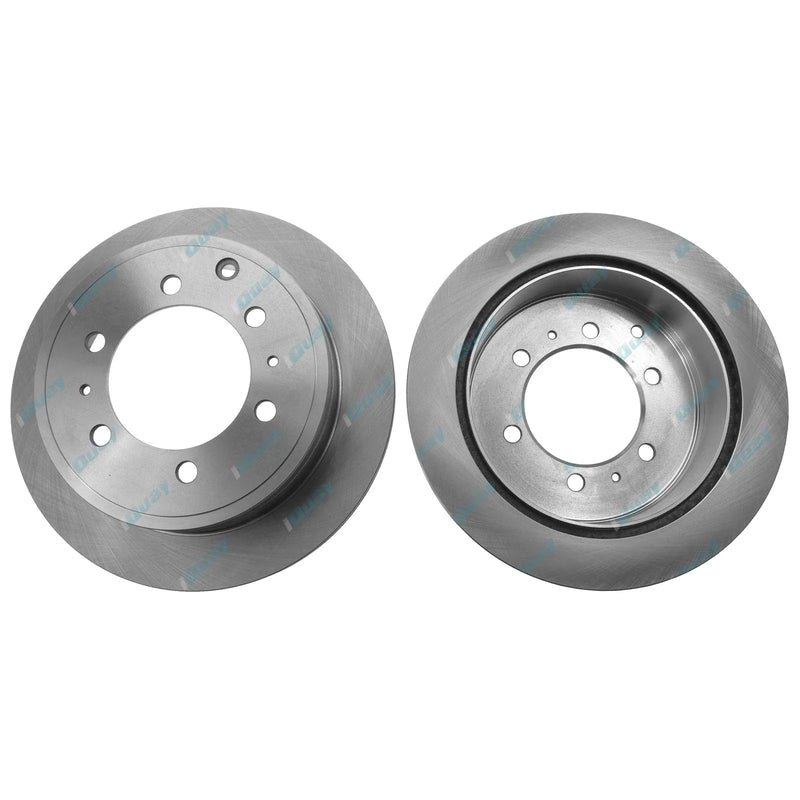 Toyota Landcruiser HZJ73 HZJ75 FZJ75 2 x Rear Disc Brake Rotors (1990-2007)