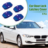 BMW 1 Series 2 Series ABS Blue 4 x Car Door Latch Lock Cover Protector