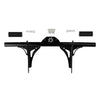Harley Dyna Black Engine Guard Crash Bar Protector (2006-2017)