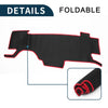 Nissan NOTE e-POWER E13 (2020-2024) Black Red 1 Set Dashboard Cover Mat