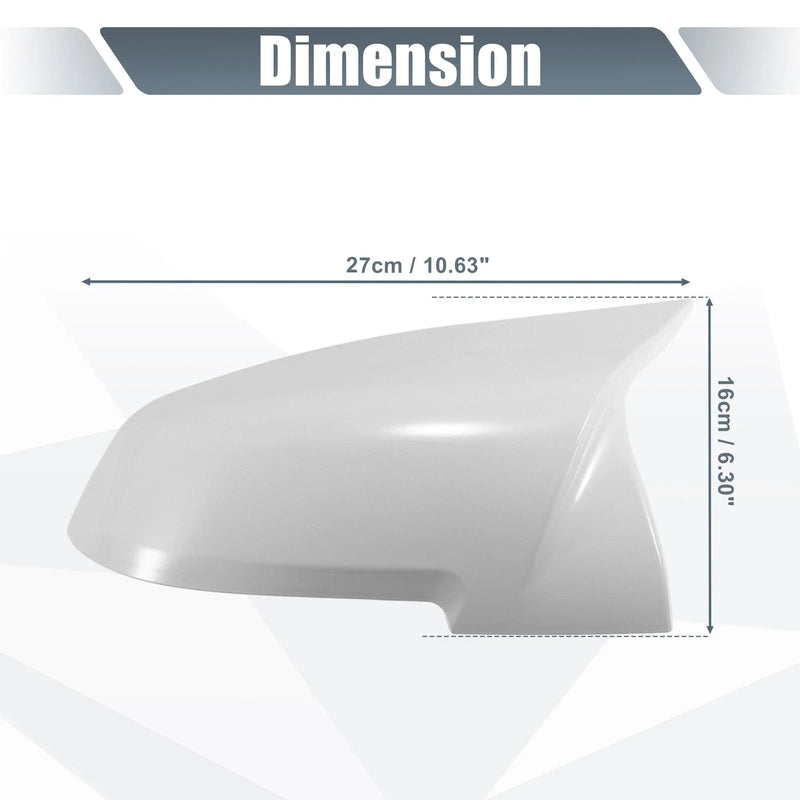 BMW X1 328i 125i 330i 320i 220i Rearview Mirror Cover Cap White (2011-2015)