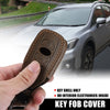 Subaru Ascent 4 x Button Key Fob Cover Case Faux Leather Brown (2019-2023)