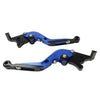STREET TWIN THRUXTON / StreetCup CNC Blue Extendable Brake Clutch Levers