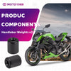 Kawasaki Ninja 250R EX250F 1988-2008 2pcs / Set Handlebar Weights