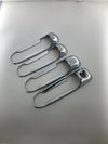 2002-2007 Jeep Liberty Chrome Door Handle Frame Cover Trim (2002-2007)