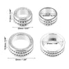 Toyota Corolla AC & Rear View Mirror Adjust Knob Cover Ring (2003-2008)