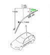 Mitsubishi Colt Lancer Mirage 10 x Black Roof Moulding Clips (1991-2010)