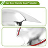 Mitsubishi Outlander Chrome Silver Door Handle Cup Protectors 4 Pcs