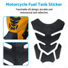 Motorbike Wide Black Motorcycle Gas Tank Pad Protector Decal