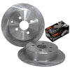 Corolla ZZE122R 2 x Rear Disc Brake Rotors + Pads (2001–2007)