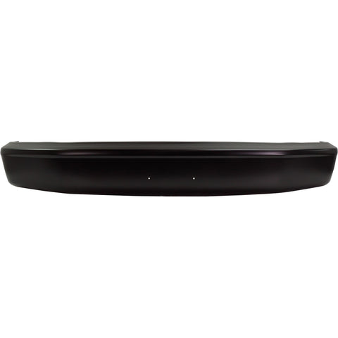 1-Piece Front Bumper For Ford F-150 1992-1996 Gas Black