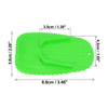 Motorcycle 2 x Kickstand Pad Support Plate Stand Side Extension Pad