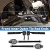 Ford Crown Victoria 2 x Front Outer Tie Rod End Links Kit (2003-2011)