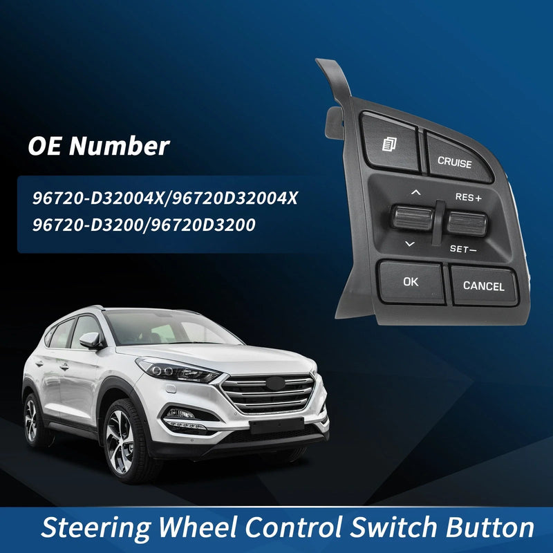 Hyundai Tucson Right Steering Wheel Cruise Control Switch (2016-2018)