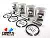 YAMAHA RD500LC 0.5mm O/S Piston Set & Gasket Kit (1984-1986)