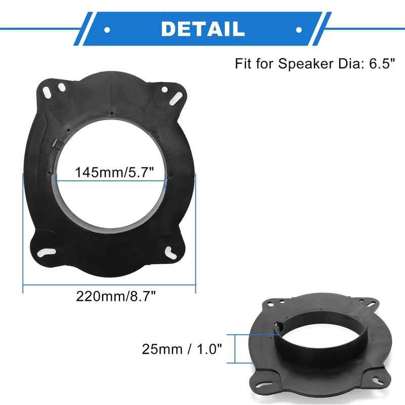 Lexus ES350 Tweeter Speaker Spacer Rings (2007-2012)