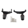Ducati Panigale V4 Black Frame Sliders Crash Protectors (2018-2019)