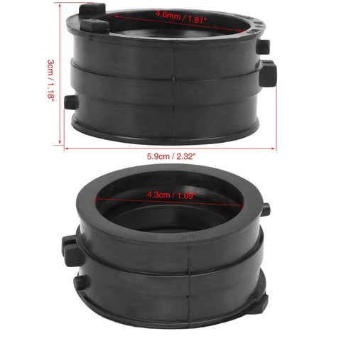 Honda CBR900RR 4 x Carburetor Intake Manifold Boots Connectors (1992–1995)