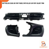 Toyota Hilux Ute Revo Black Center Dashboard Air Vents Panel (2015-2024)