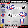 Yamaha TTR 90 Custom Graphic Kit FORCE STYLE