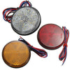 Motorcycle Truck Trailer Car Round LED Reflector Tail Brake Stop Light