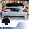 Mercedes-Benz W205 (2015-2021) Dark Silver Rear Bumper Tow Hook Cover
