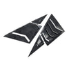 Honda Civic G9 9th Carbon Fiber Front Window Scoop Louver Cover (2011-2015)