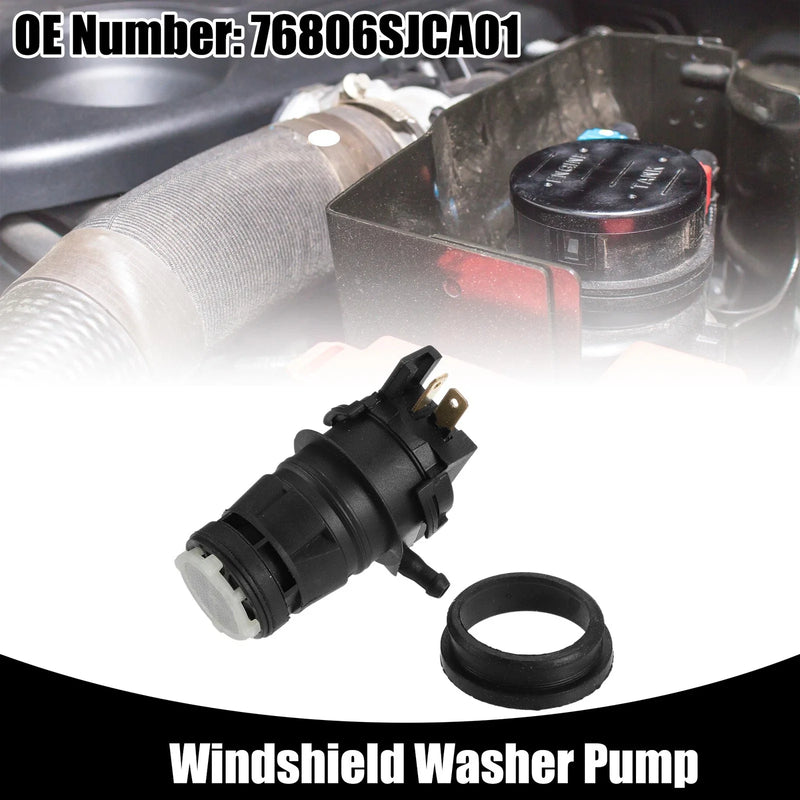Honda Civic 2006-2011 - Plastic Black Windshield Washer Pump