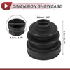 Mitsubishi Montero Inner CV Joint Boot Kit w/ Clamps (2001-2006)