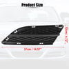BMW 328i 1 Pair Fog Light Grille Black (2009-2010)
