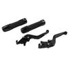 Daytona 675 CNC Black Extendable Brake Clutch Levers & Grips (2006-2018)