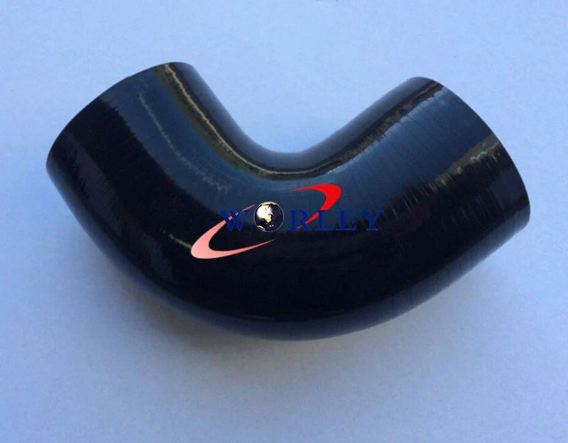 Car 90° Silicone Elbow Hose 70mm 2.75" ID Turbo Intercooler Pipe